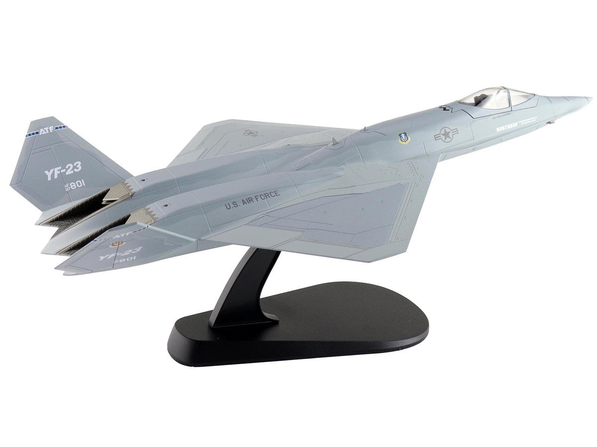 Northrop YF-23 Black Widow II Stealth Fighter Aircraft "#87-0801 PAV-2" (1990) United States Air Force "Air Power Series" 1/72 Diecast Model by Hobby Master-4