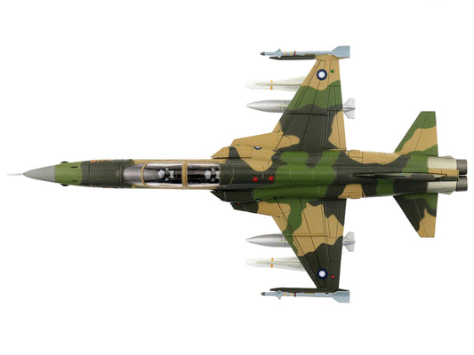 Northrop F-5F Tiger II Aircraft "46th Aggressor Squadron 7th Flight Training Wing" Republic of China Air Force "Air Power Series" 1/72 Diecast Model by Hobby Master-1