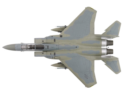 McDonnell Douglas F-15C Eagle Fighter Aircraft "85-0111 11th Air Force Elmendorf Air Force Base Alaska" United States Air Force "Air Power Series" 1/72 Diecast Model by Hobby Master-1