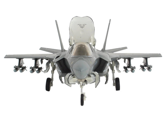 Lockheed F-35B Lightning II Aircraft (Beast Mode) "169623 VMFA-242 Bats Iwakuni Japan" (2024) United States Marine Corps "Air Power Series" 1/72 Diecast Model by Hobby Master-1