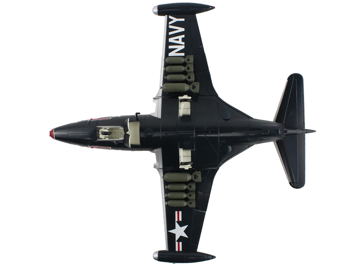 Grumman F9F-5 Panther Aircraft "VF-781 Royce Williams Action Speak Louder than Medals" United States Navy "Air Power Series" 1/48 Diecast Model by Hobby Master-3