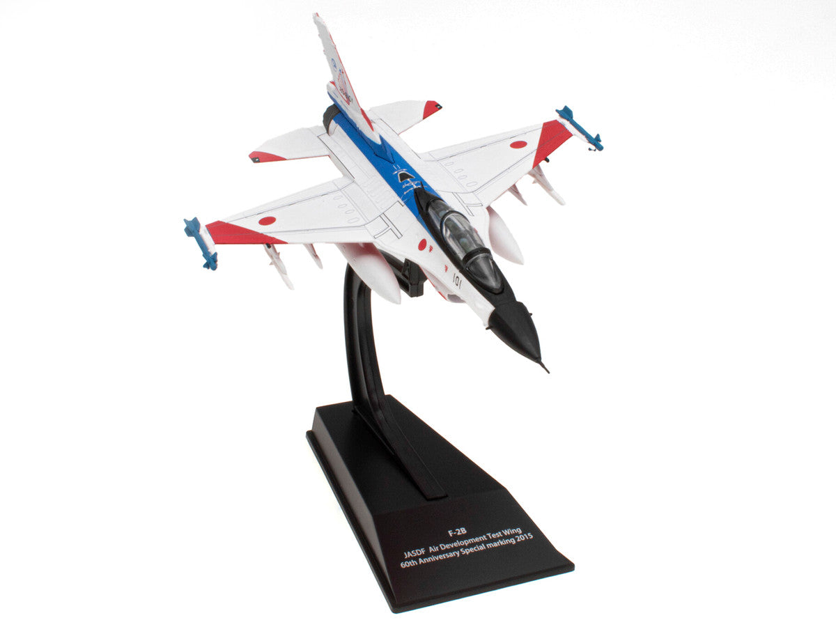 Mitsubishi F-2B Fighter Aircraft "Air Development and Test Wing 60th Anniversary" (2015) Japan Air Self-Defense Force 1/100 Diecast Model by Hachette Collections Hachette Collections