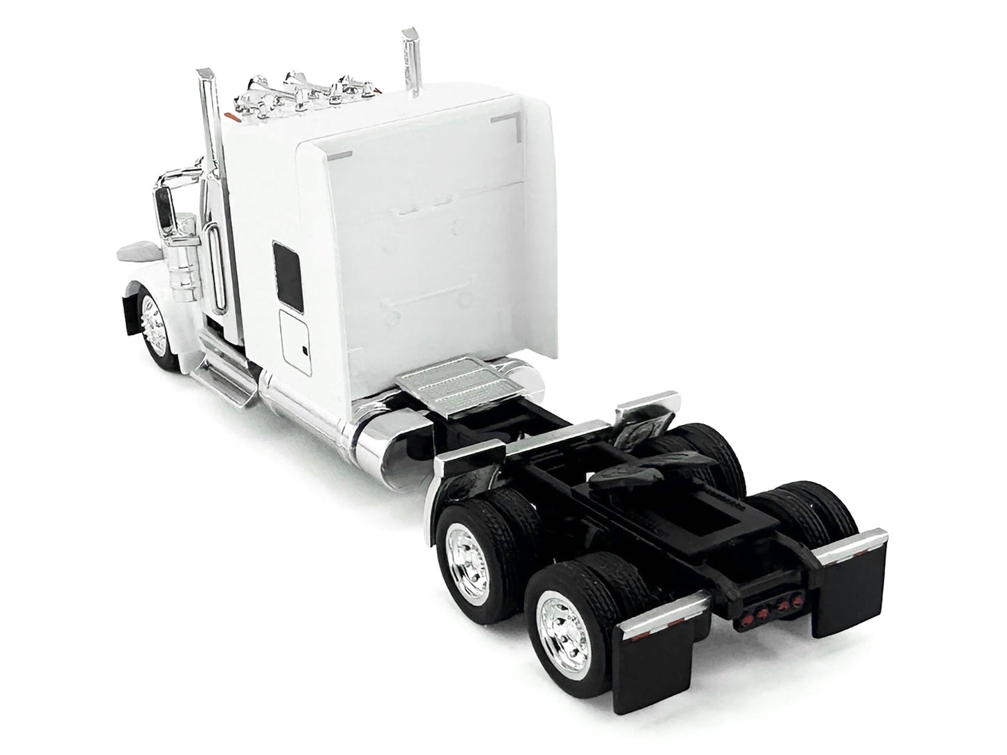Kenworth W990 with Stand Up Sleeper Cab White 1/87 (HO) Plastic Model Car by HO Logistics