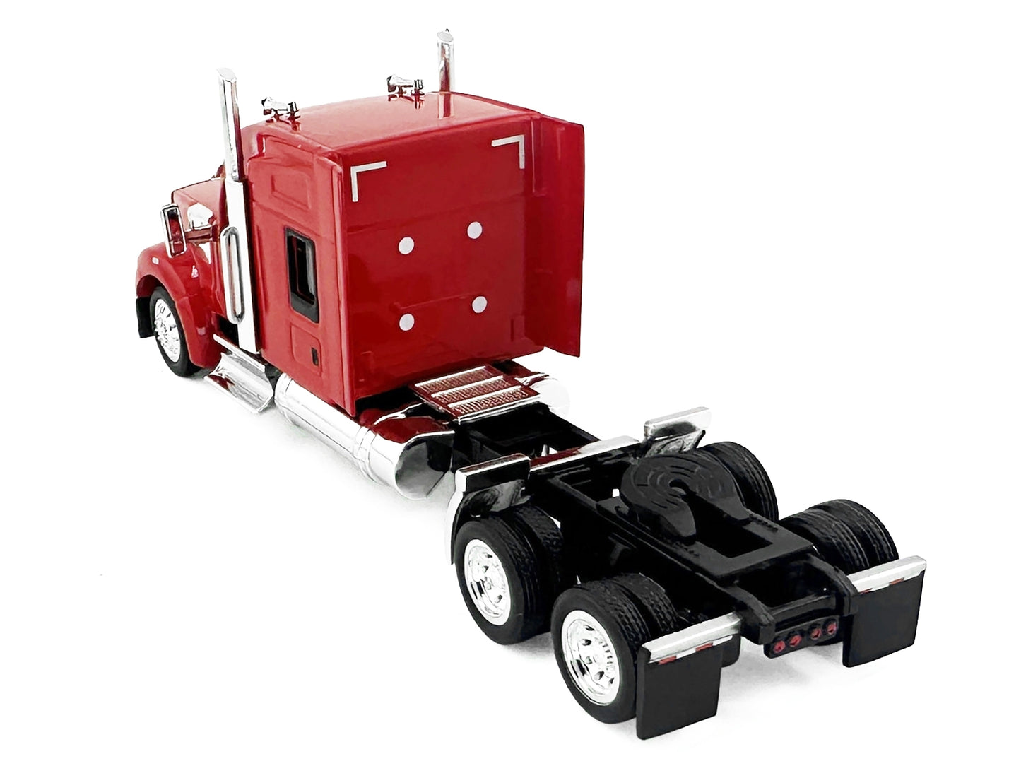 Kenworth W990 with Stand Up Sleeper Cab Red 1/87 (HO) Plastic Model Car by HO Logistics