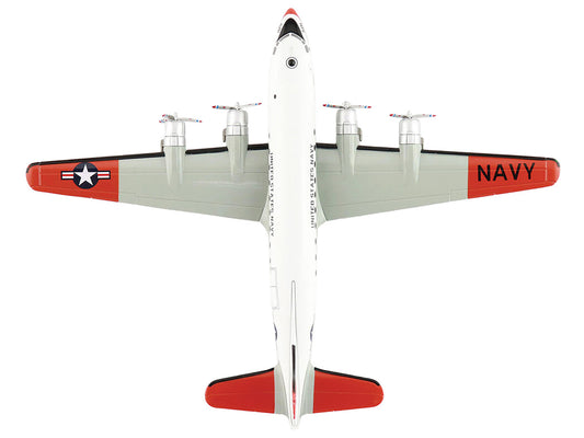 Douglas C-54Q Skymaster Transport Aircraft "US Navy Test Pilot School" (1973) United States Navy "Airliner Series" 1/200 Diecast Model by Hobby Master-1
