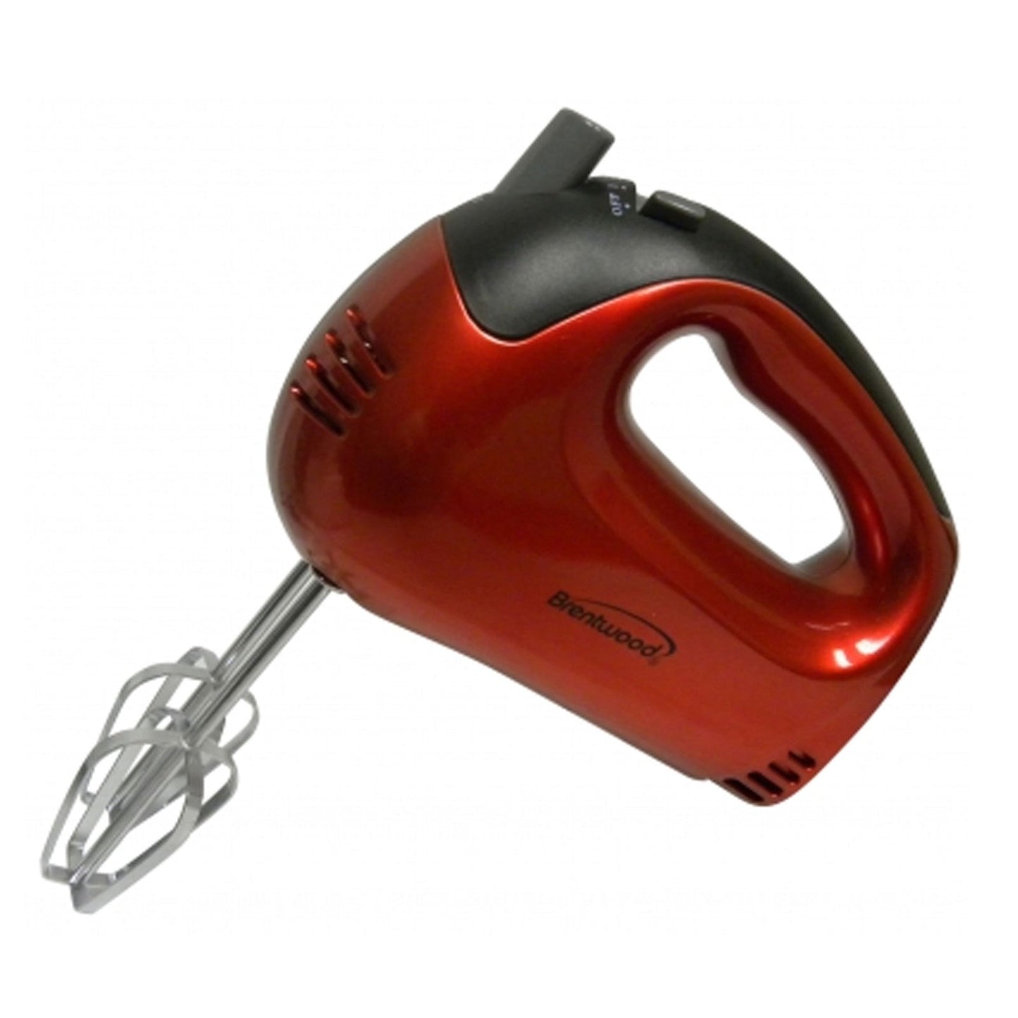 Brentwood 5-Speed Hand Mixer in Red W2B