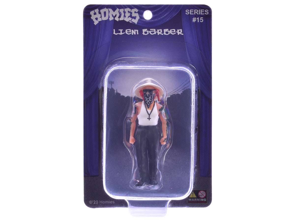 Liem Barber 1.75" Figure "Special Release" #11 Series 15 Model by Homies Homies