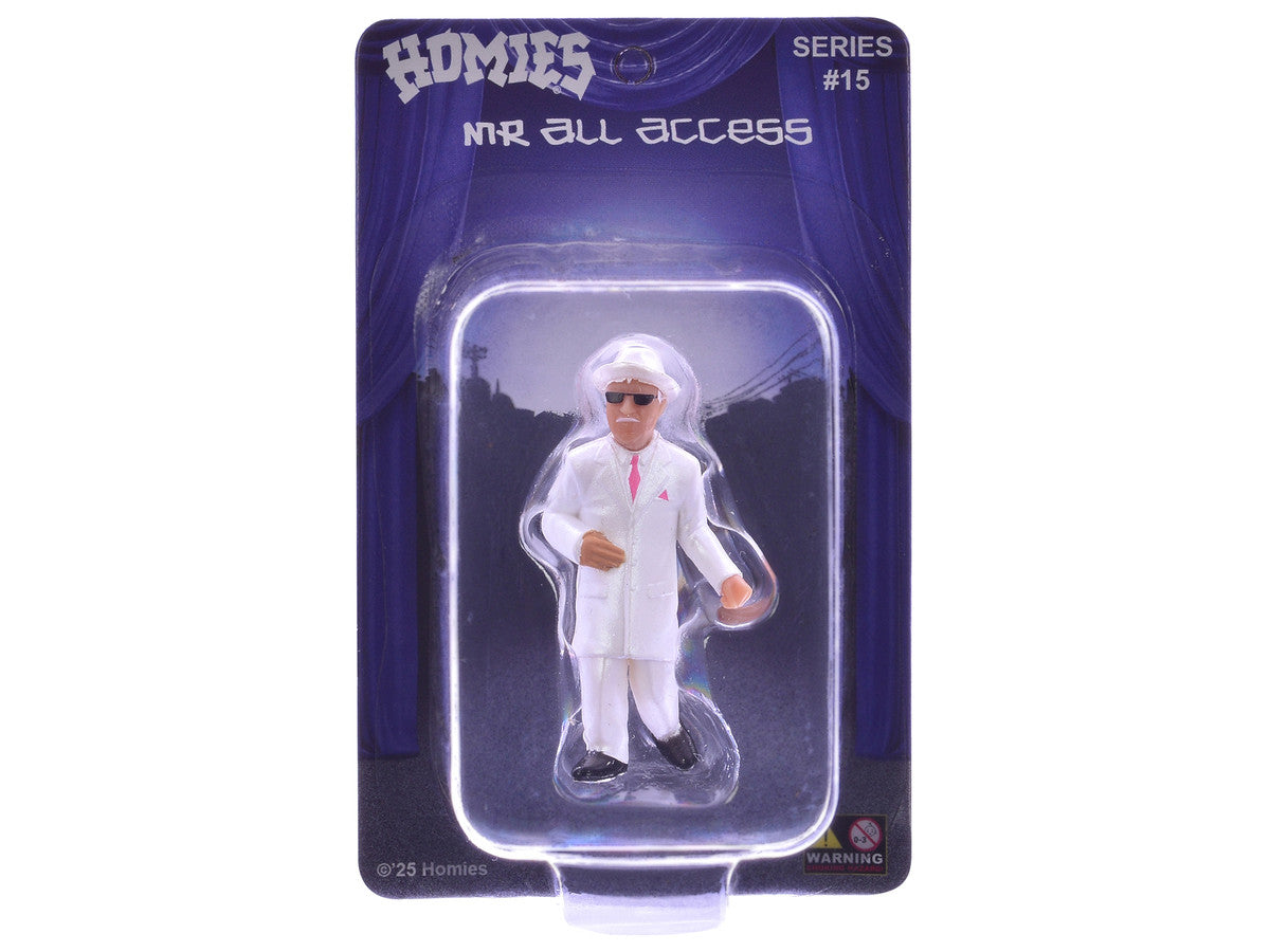 Mr. All Access 1.75" Figure "Special Release" #3 Series 15 Model by Homies Homies