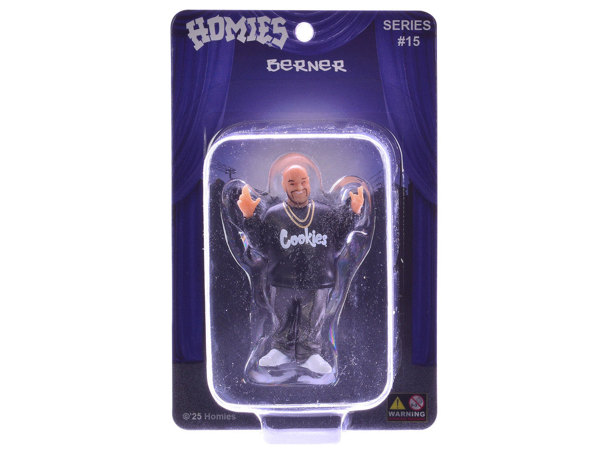 Berner 1.75" Figure "Special Release" #5 Series 15 Model by Homies Homies