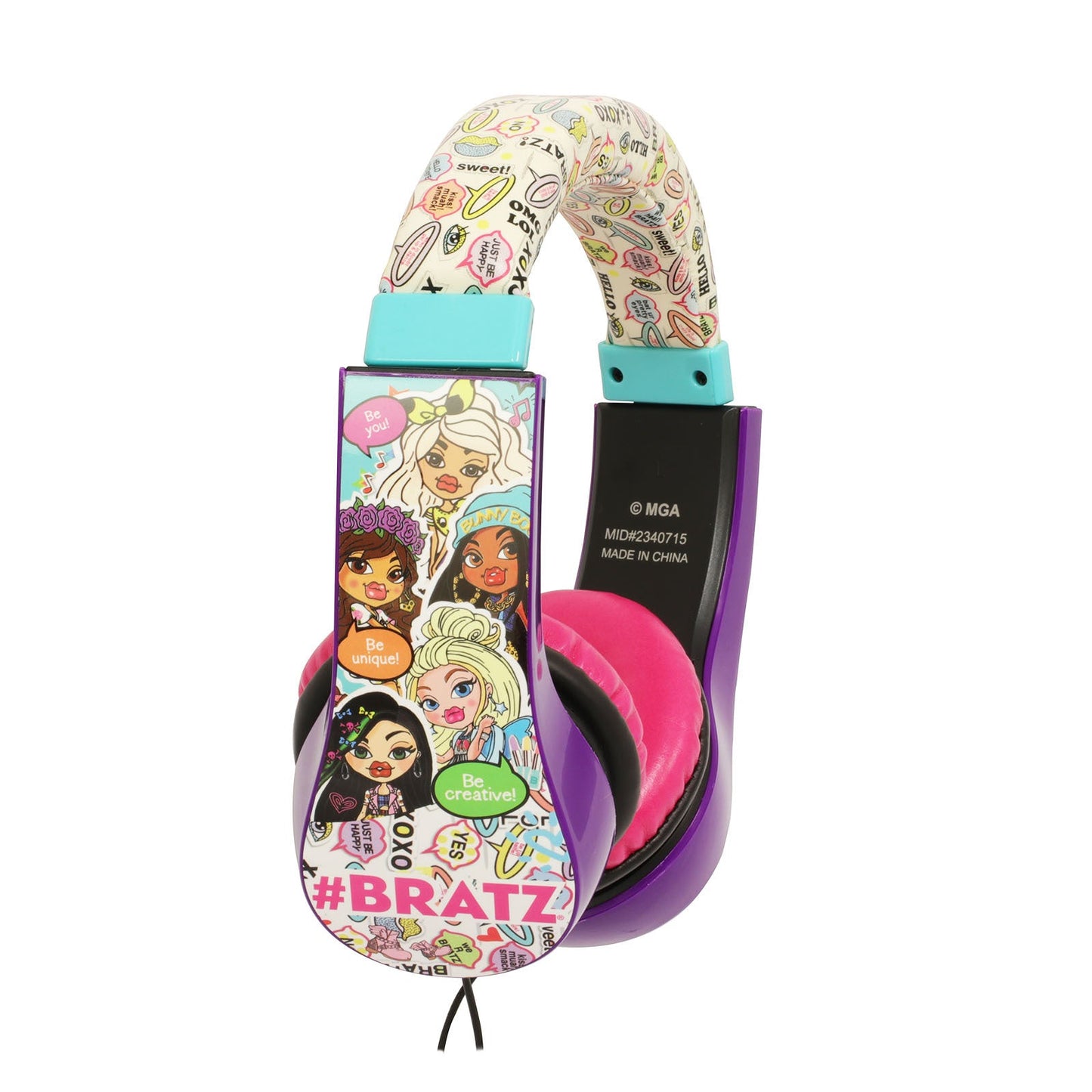 Bratz Volume Limiting Headphones W2B