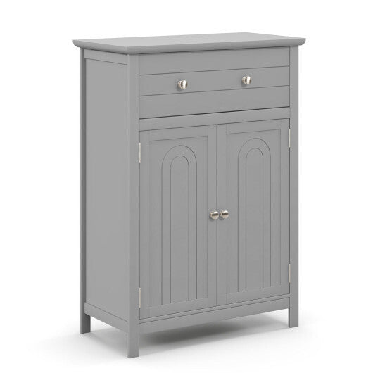 Free Standing Bathroom Storage Cabinet with Large Drawer W2B