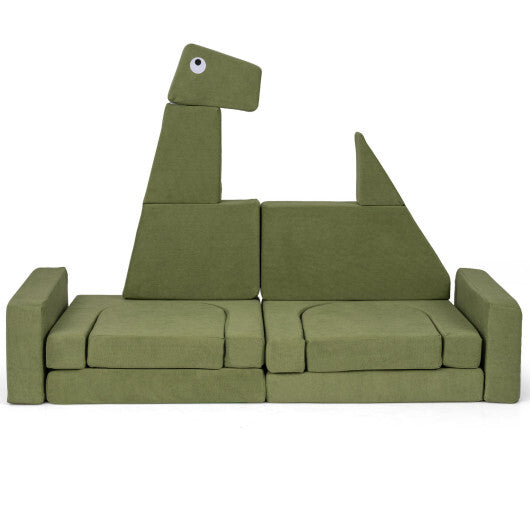 13 Pieces Modular Kids Play Couch for Inspiring Creativity W2B