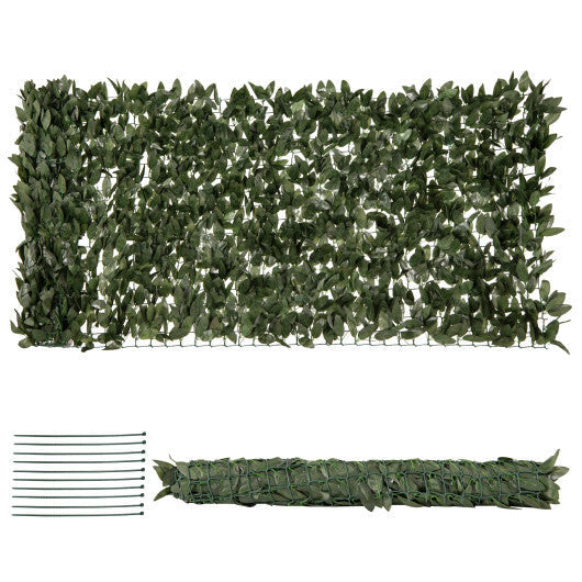 Artificial Lily Leaf Privacy Fence for Garden Yard Balcony Deck W2B