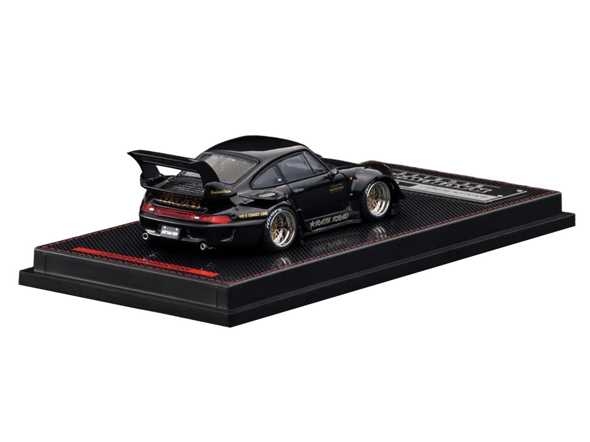 RWB 993 "Dark Star" Black 1/64 Diecast Model Car by Ignition Model Ignition Model