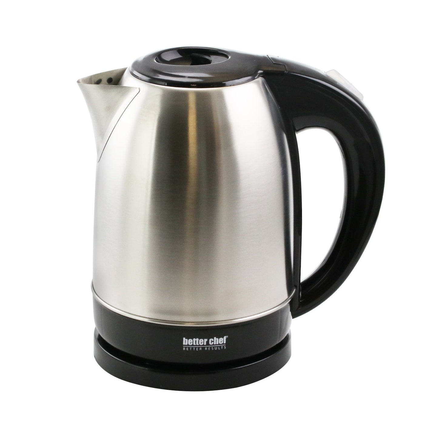 Better Chef 1.7 L Cordless Stainless Steel Electric Tea Kettle W2B