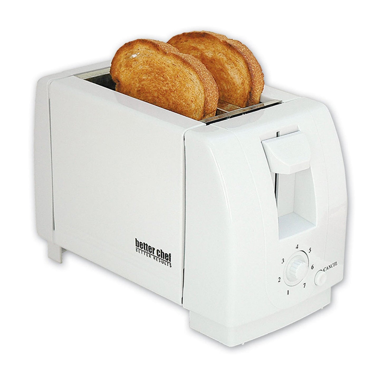 Better Chef Two Slice Toaster in White W2B