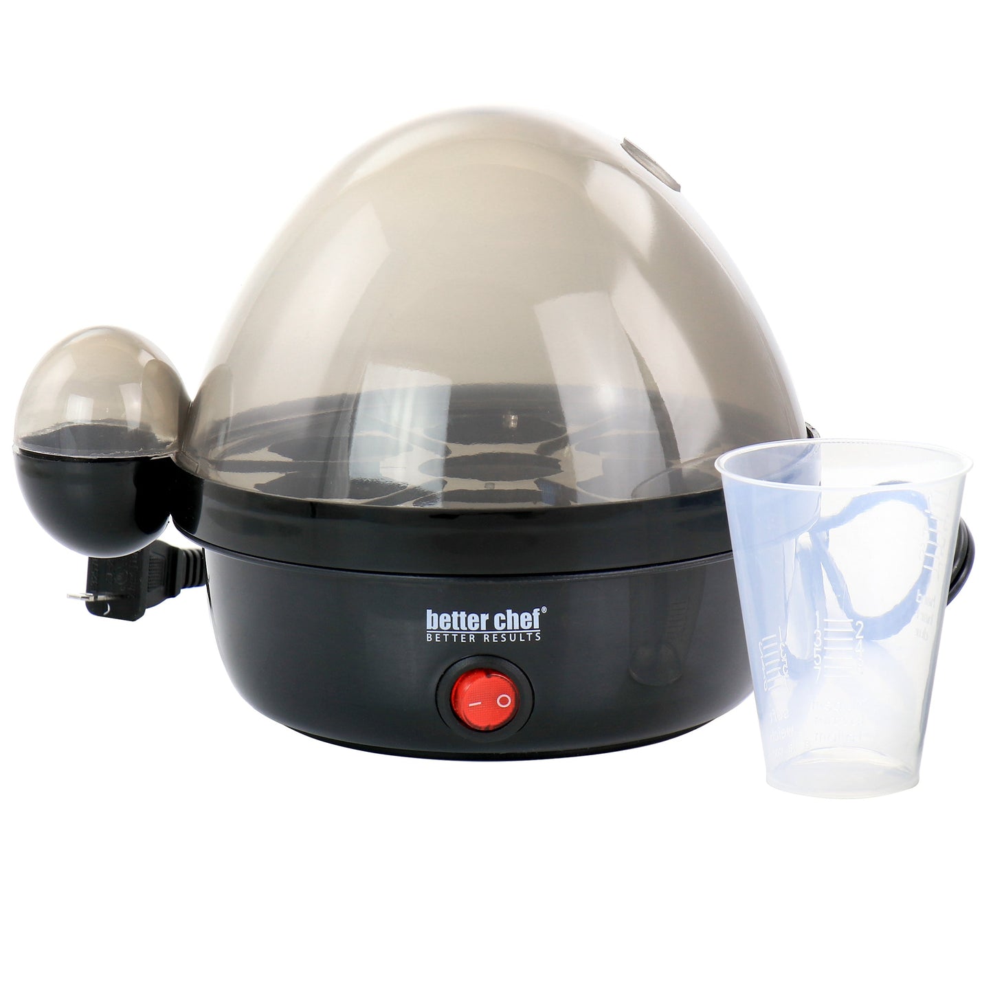 Better Chef 7-Egg Electric Egg Cooker in Black W2B