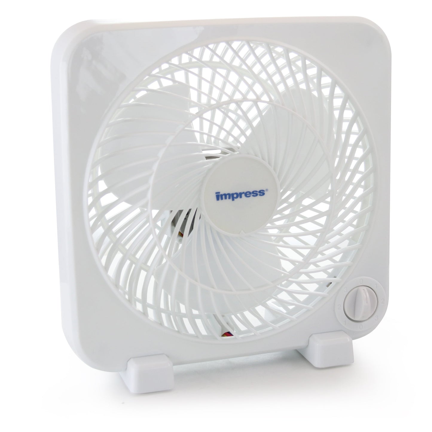 Impress 9 Inch Box Fan White W2B