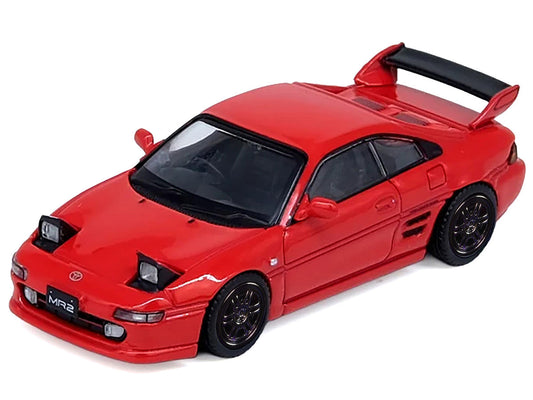 Toyota MR2 (SW20) RHD (Right Hand Drive) Red 1/64 Diecast Model Car by Inno Models Inno Models