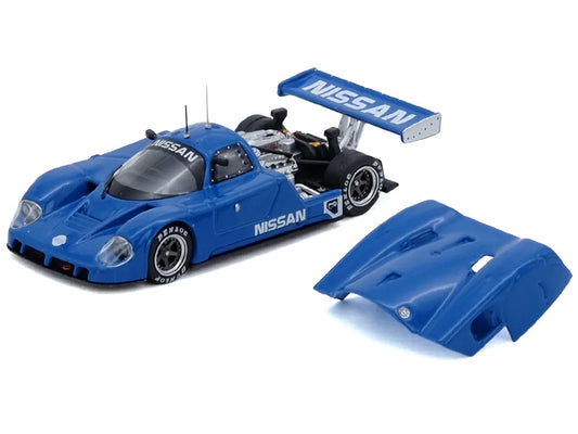 Nissan R89C "Works Prototype" Blue "World Sports Car Championship" (1989) 1/64 Diecast Model Car by Inno Models-1