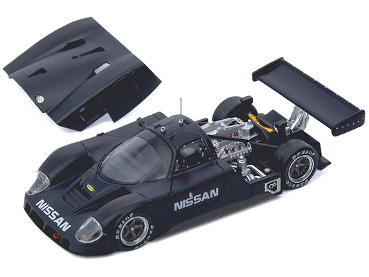 Nissan R89C Matt Black "Le Mans Shakedown Test at Paul Ricard 1988" 1/64 Diecast Model Car by Inno Models Inno Models