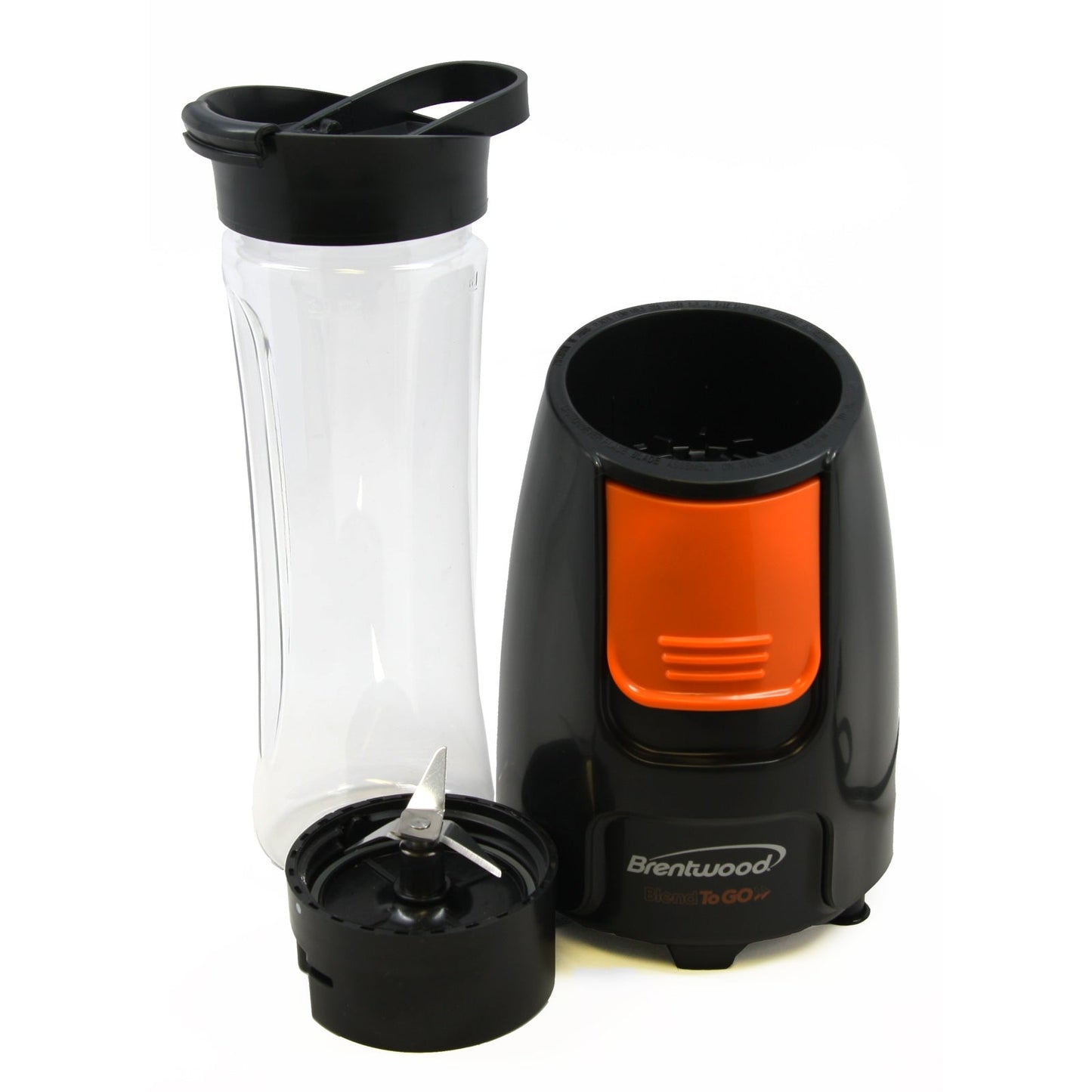 Brentwood Blend-To-Go Personal Blender in Black and Orange W2B