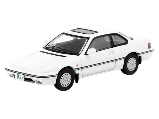 Honda Prelude (BA4) RHD (Right Hand Drive) White "J Collection" Series 1/64 Diecast Model by Tarmac Works-1