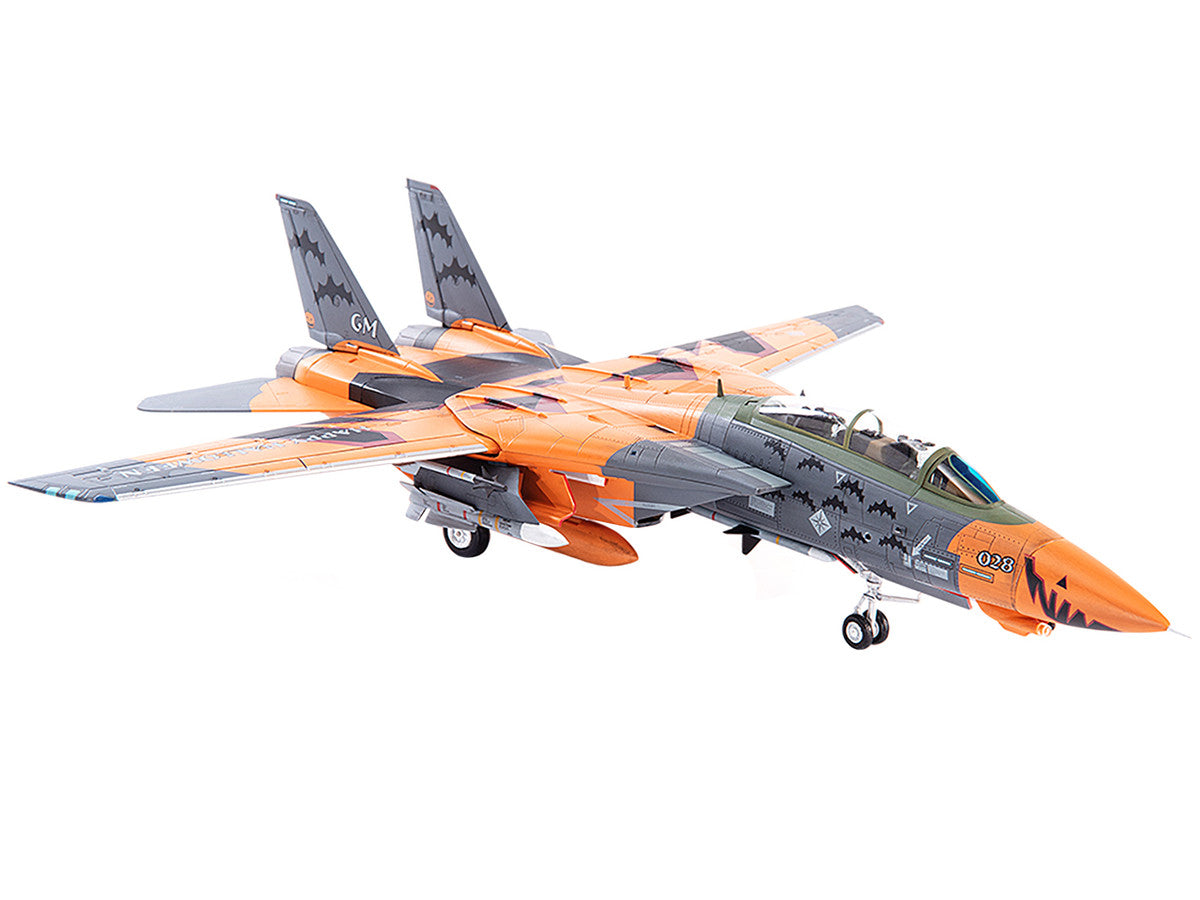 Grumman F-14D Tomcat Fighter Plane Ace Combat "Pumpkin Face" 1/144 Diecast Model by JC Wings JC Wings
