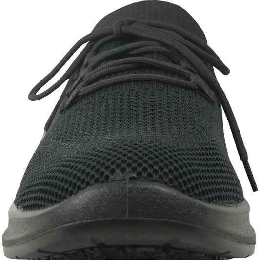 VANGELO Men Slip Resistant Shoe JIMMY-1 Black-1