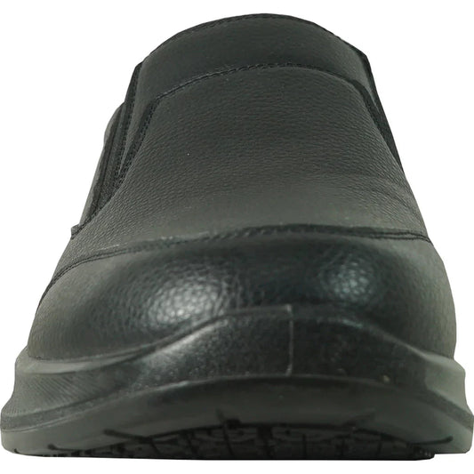 VANGELO Men Slip Resistant Shoe JIMMY-3 Black Tux-USA