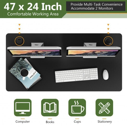 47" x 24" Universal Tabletop for Standard and Standing Desk Frame-Natural