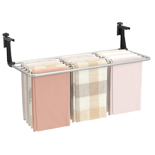 Portable Clothes Drying Rack Extendable Radiator Clothes Airer with Robust Aluminum Frame W2B