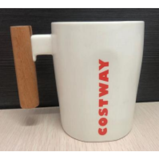 Wooden handle mug for store W2B