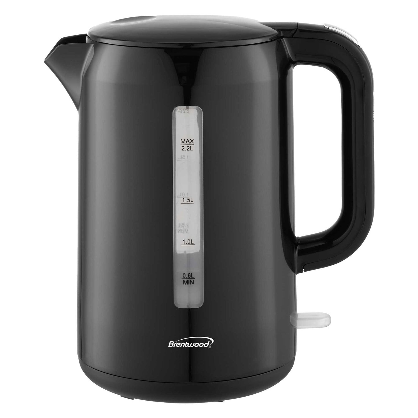 Brentwood 2.2L 360 Cordless Electric Kettle in Black with Auto Shut Off W2B