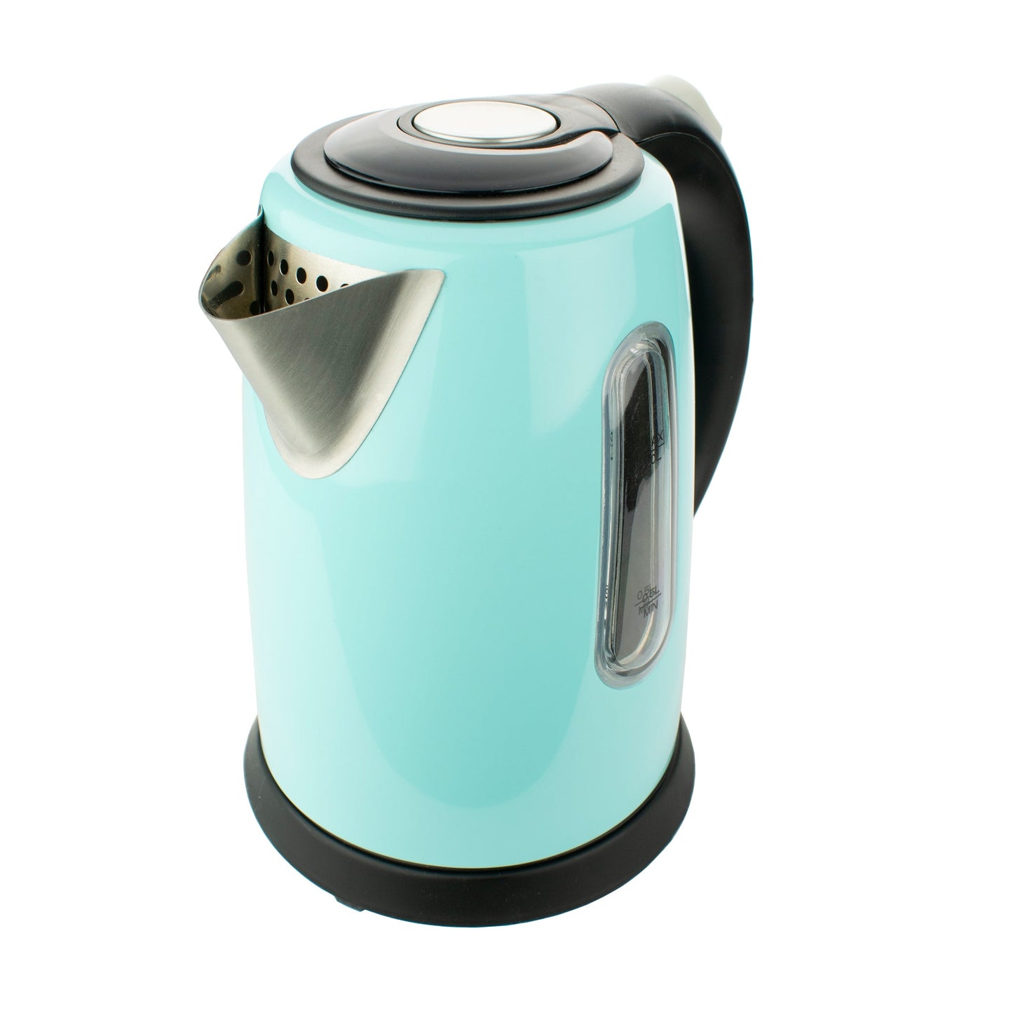 Brentwood 1 Liter Stainless Steel Cordless Electric Kettle in Blue W2B