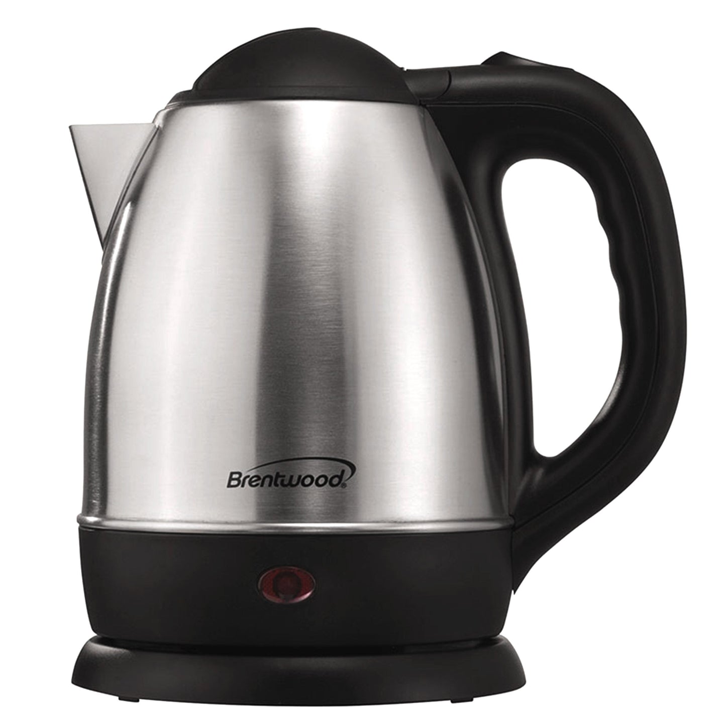 Brentwood 1.2 L Stainless Steel Electric Cordless Tea Kettle 1000W in Brushed Chrome W2B