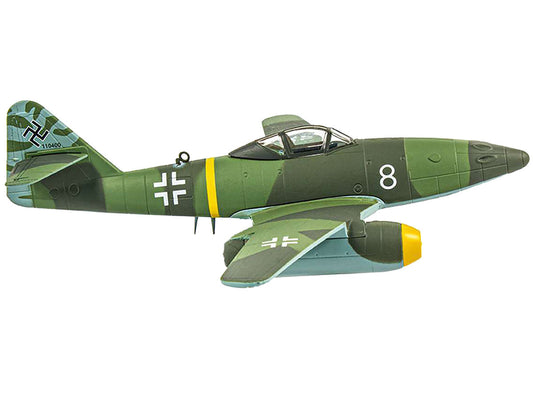 Messerschmitt Me 262 Fighter Aircraft "White 8 258 aerial victory ace Walter Nowotny Kommando Nowotny Germany" (1944) German Luftwaffe 1/72 Diecast Model Airplane by Luppa Luppa