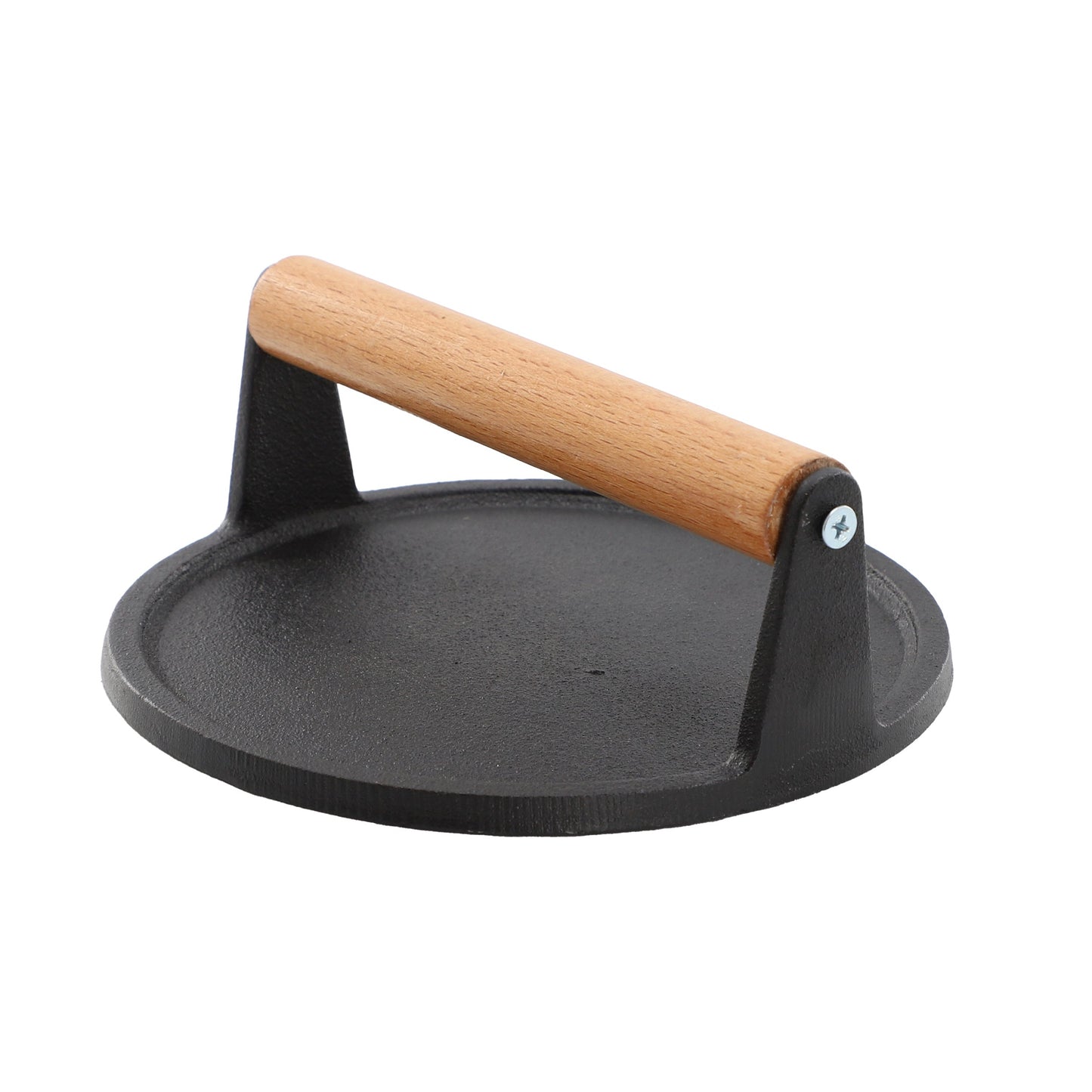 MegaChef 7.5 Inch Round Heavy Duty Cast Iron Grill Press W2B