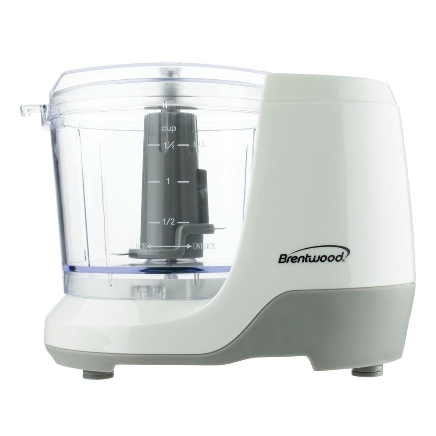 Brentwood 1.5 Cup Mini Food Chopper in White W2B