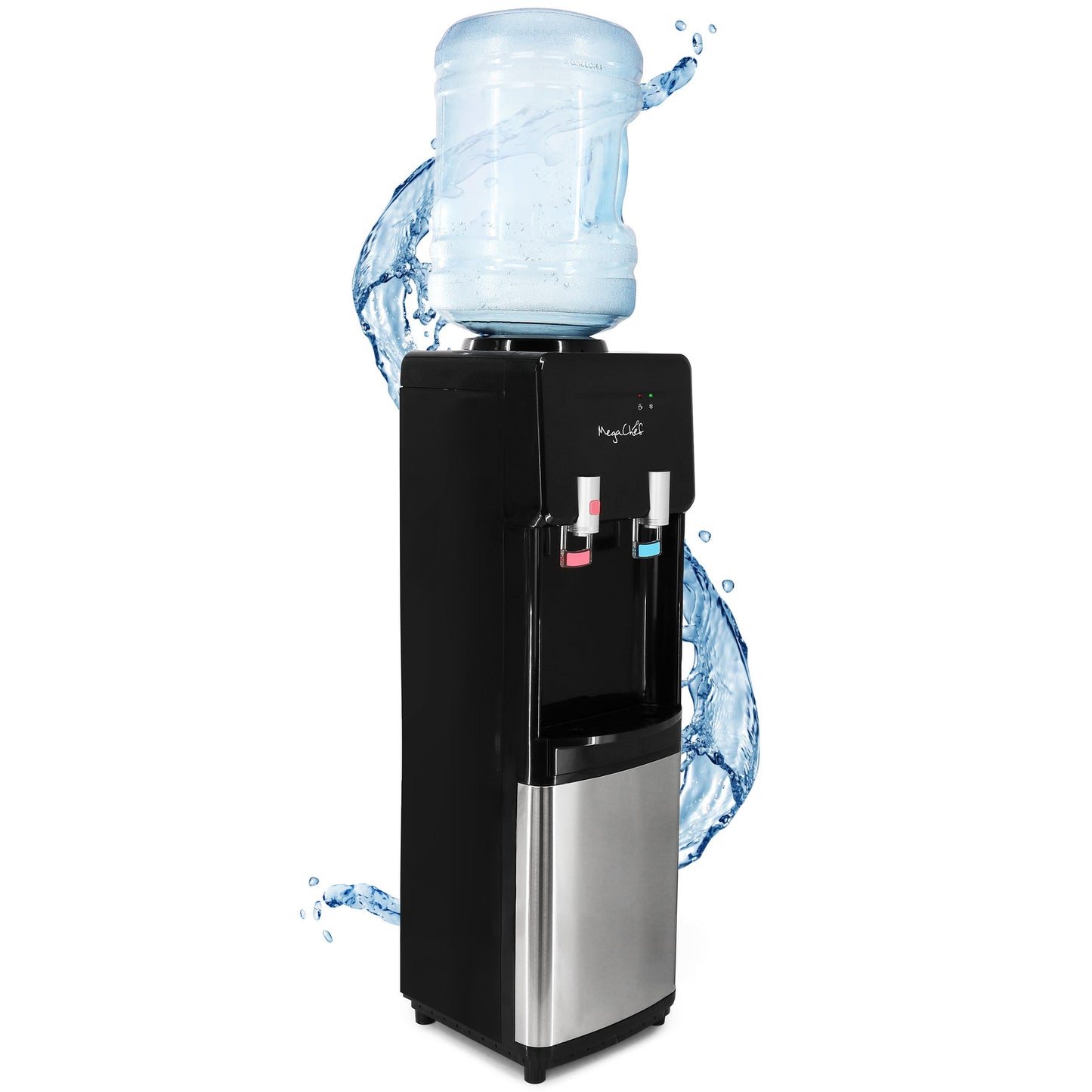 MegaChef Top Load Hot and Cold Water Dispenser W2B