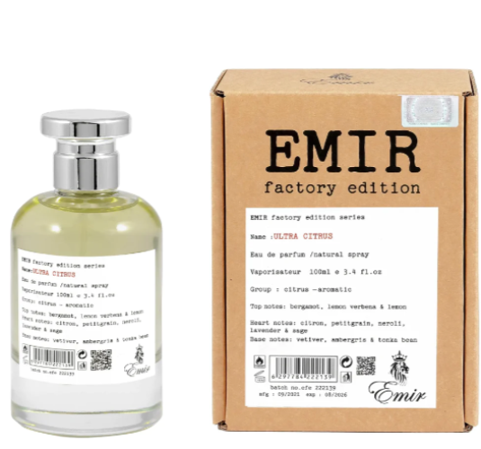 Paris Corner Emir Factory Edition Ultra Citrus Eau De Parfum W2B