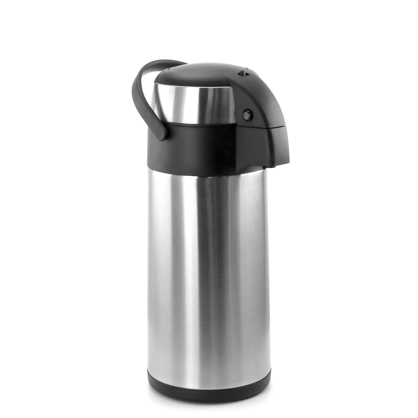 MegaChef 5.3 Quart Stainless Steel Airpot Hot Water Dispenser for Coffee and Tea W2B