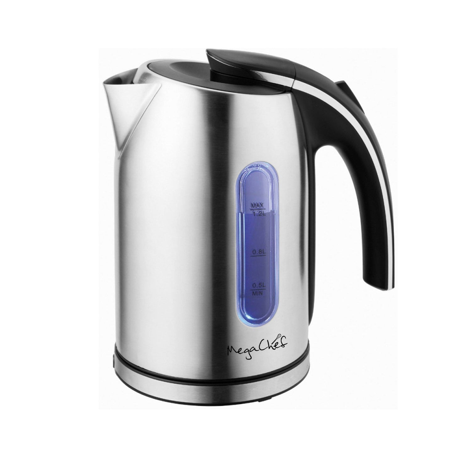 MegaChef 1.2Lt. Stainless Steel Electric Tea Kettle W2B