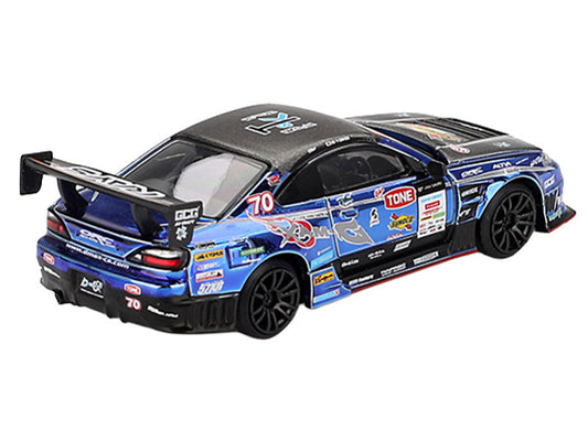Nissan Silvia (S15) D-MAX RHD (Right Hand Drive) #70 Masashi Yokoi "D-MAX Racing" "D1 Grand Prix" (2023) Limited Edition 1/64 Diecast Model Car by Mini GT Mini GT