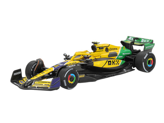 McLaren MCL38 #4 Lando Norris Formula One F1 "Monaco GP" (2024) Limited Edition 1/64 Diecast Model Car by Mini GT Mini GT