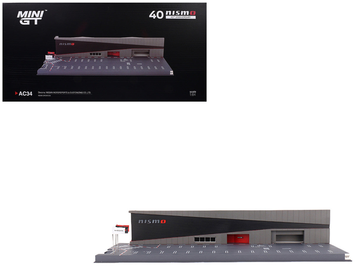 Nissan Motorsports & Customizing Co. Ltd. NISMO Operation Diorama 1/64 Model by Mini GT Mini GT