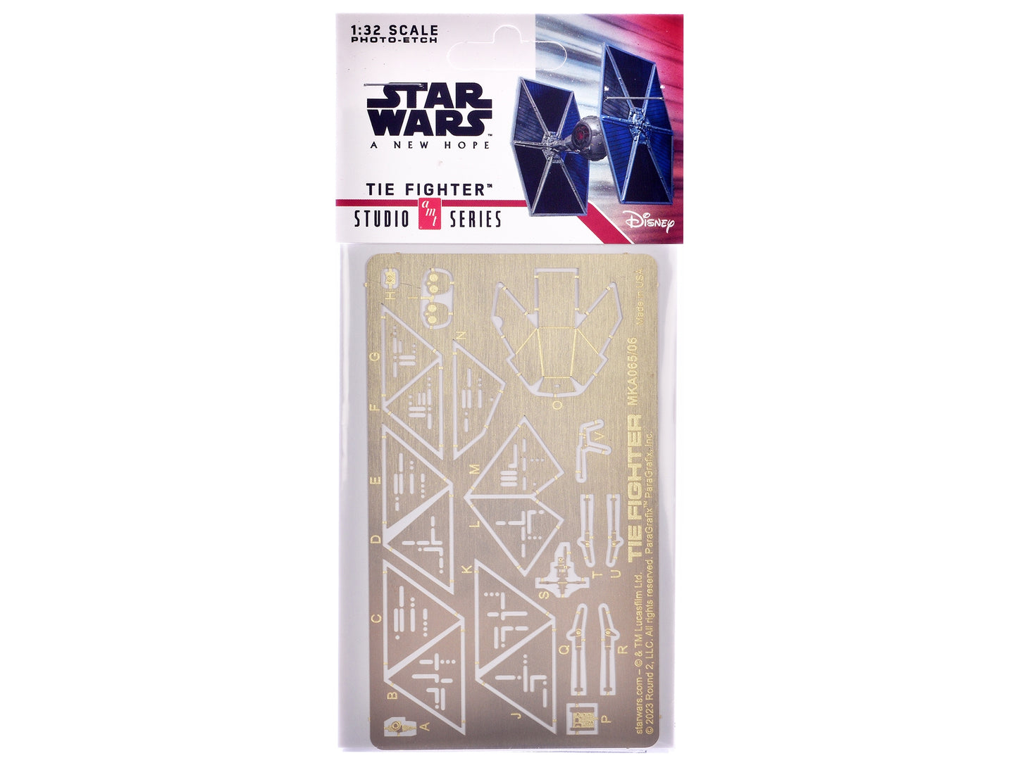Photoetch Set for "Star Wars: A New Hope" Tie Fighter Kit 1/32 Scale by AMT