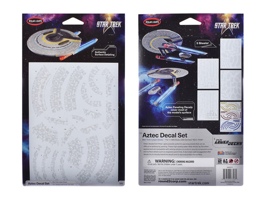 USS Cerritos NCC-75567 Aztec Decal Set "Star Trek: Lower Decks" (2020-2024) TV Series 1/1400 Scale by Polar Lights Polar Lights