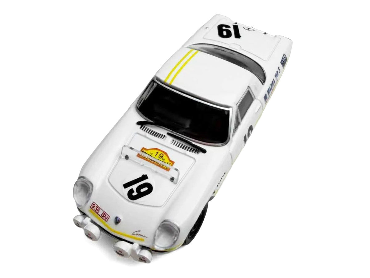 Mazda 110 S Cosmo Sports RHD (Right Hand Drive) #19 "Marathon de la Route" (1968) 1/64 Diecast Model Car by Model Model Model Model