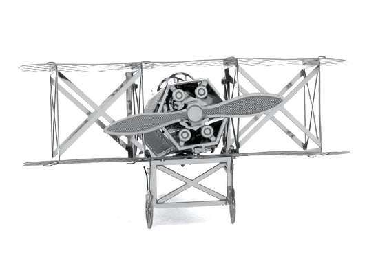 Model Kit Fokker D-VII Fighter Aircraft "Imperial German Army" (Easy Difficulty) Steel Model by Metal Earth-1